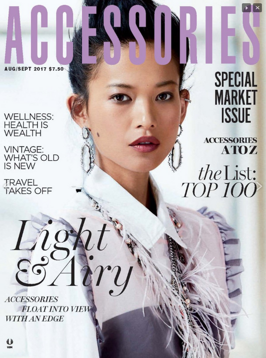 Secret Celebrity Athleisure Shoe Featured in Accessories Magazine!